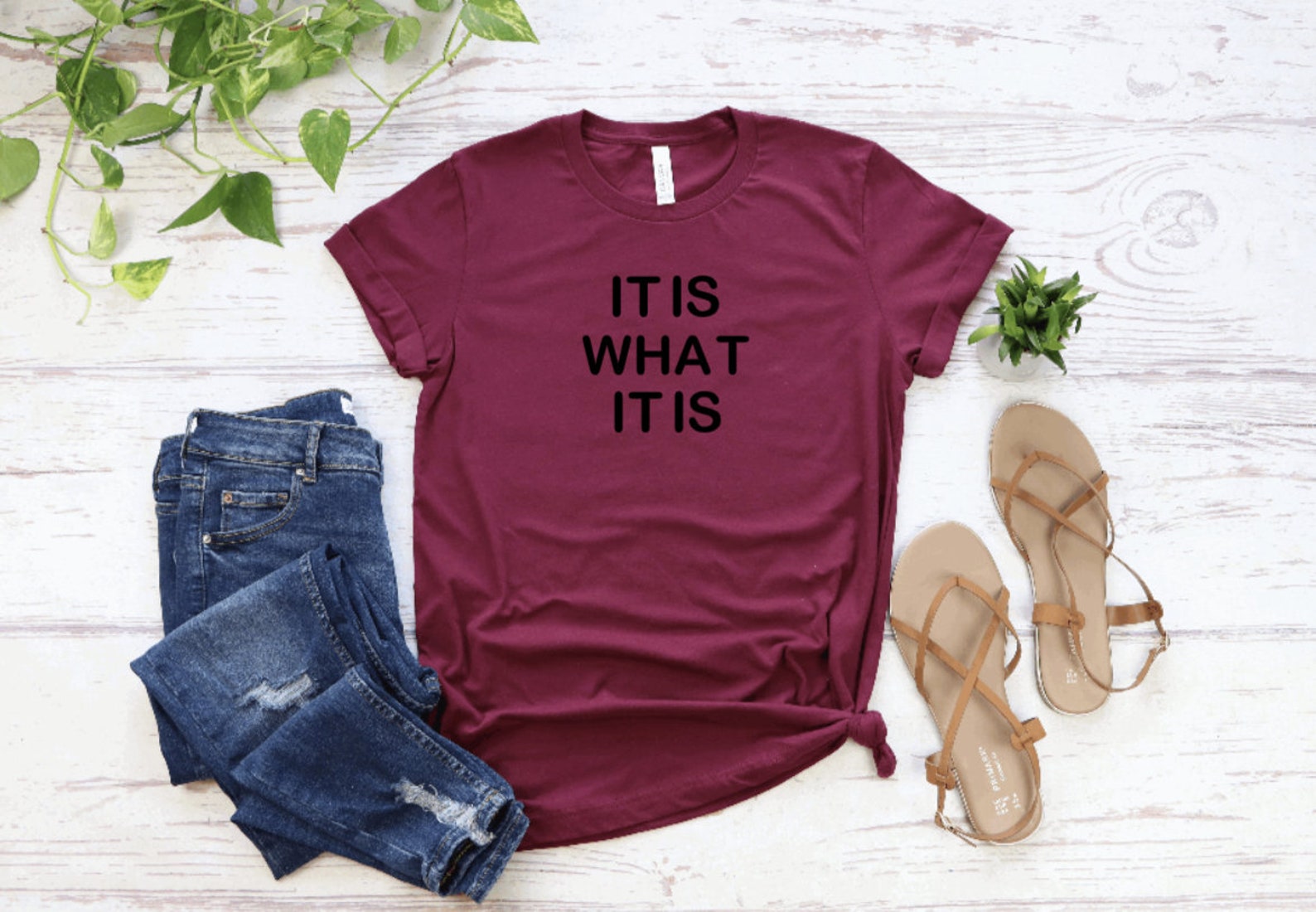 It is What It is Shirt Sarcastic T Shirt Funny Sayings Etsy