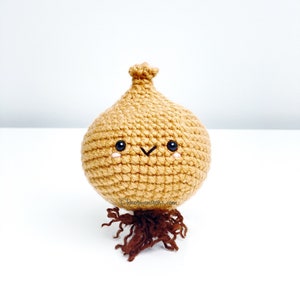 Sweet Onion Crochet Pattern! PATTERN ONLY PDF download Amigurumi Beginner Easy Simple Basic How to Tutorial Kawaii Cute Vegetable Veggie