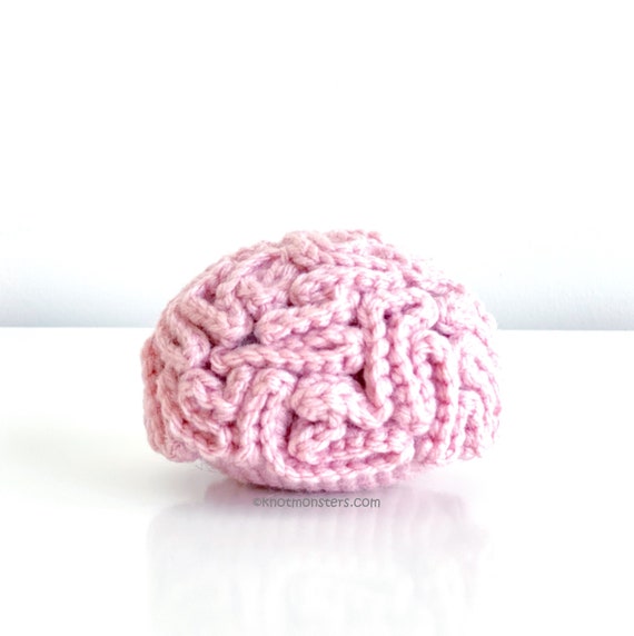Anatomical Brain Crochet Pattern! PATTERN ONLY Instant DOWNLOAD