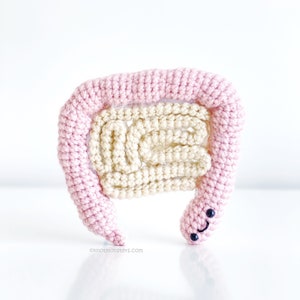 Anatomical Intestines Crochet Pattern! PATTERN ONLY Instant DOWNLOAD! Amigurumi Crochet Patterns Beginner Easy Simple Basic Yarn Organs Guts