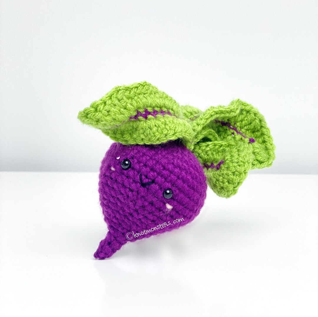 Beet Crochet Pattern PATTERN ONLY PDF Download Amigurumi Etsy