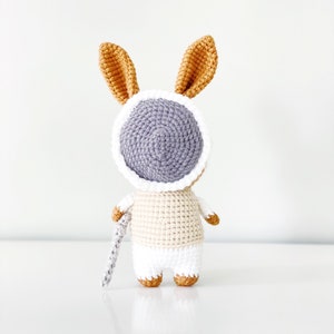 Fencing Bunny Rabbit Crochet PATTERN ONLY pdf instant DOWNLOAD! Amigurumi Crochet Patterns Beginner Easy Simple Basic Olympics Sword Play