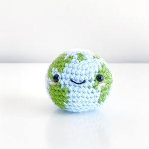 Planet Erde Häkelanleitung NUR Pdf Instant DOWNLOAD! Amigurumi Häkelanleitungen Anfänger Einfach Einfach Basic Tutorial Weltraum Tag Sterne