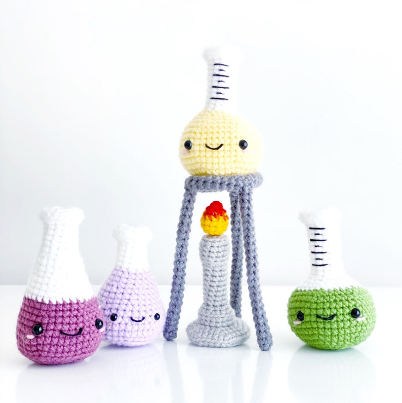 18 Crochet Chemistry Patterns EBOOK PDF Amigurumi Crochet image 2