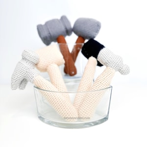 Hammer Häkelanleitung! PDF download Anfänger leicht einfach Basic How to Tutorial Toolkit Set Schmied alte Jungen