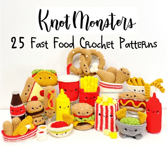 た*や様 フライドポテトのあみぐるみ◎ た*や様 フライドポテトのあみぐるみ◎ How to knit french
