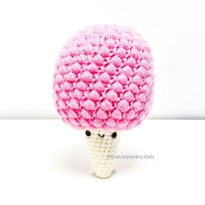 Cotton Candy Crochet Pattern! PATTERN ONLY! PDF download Amigurumi Beginner Easy Simple Basic How to Tutorial Desserts Treats Food Sweets