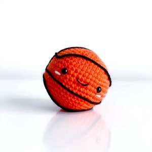 Basketball Crochet PATTERN ONLY pdf DOWNLOAD! Amigurumi Crochet Patterns Beginner Easy Simple Basic Yarn Sports Sport Ball Balls Game