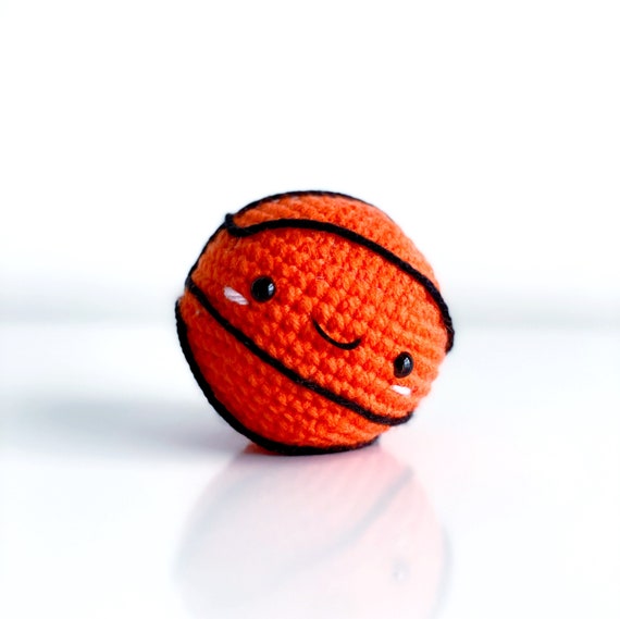 Basketball Crochet PATTERN ONLY Pdf DOWNLOAD Amigurumi Etsy