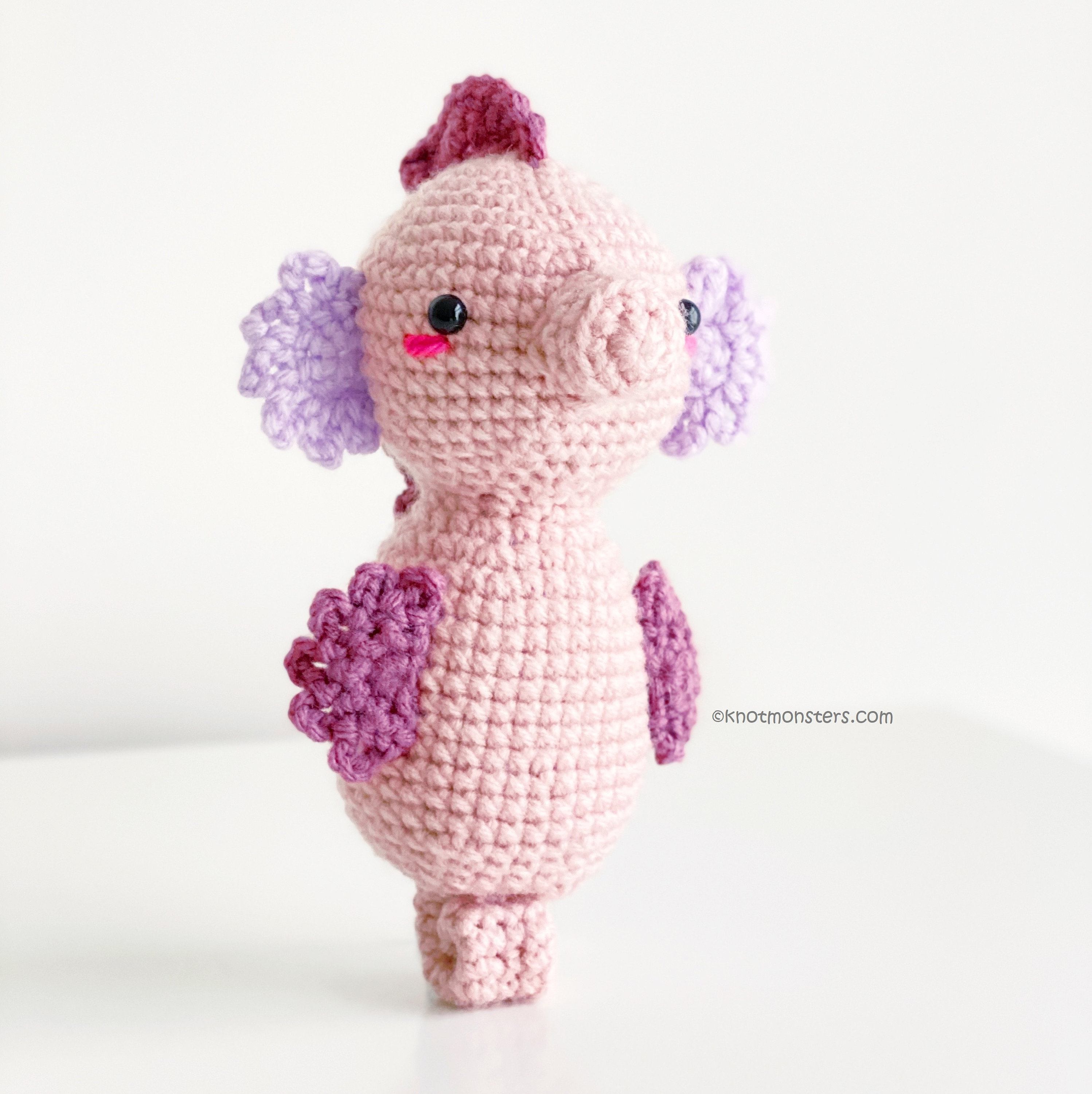 Amigurumi Seahorse Crochet Pattern - One Dog Woof