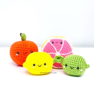 50 Crochet Pattern Bundle EBOOK PDF KnotMonsters Farmer's Market Ed Amigurumi How to Beginner Easy Simple Basic Tutorial Fruit Vegetables image 6