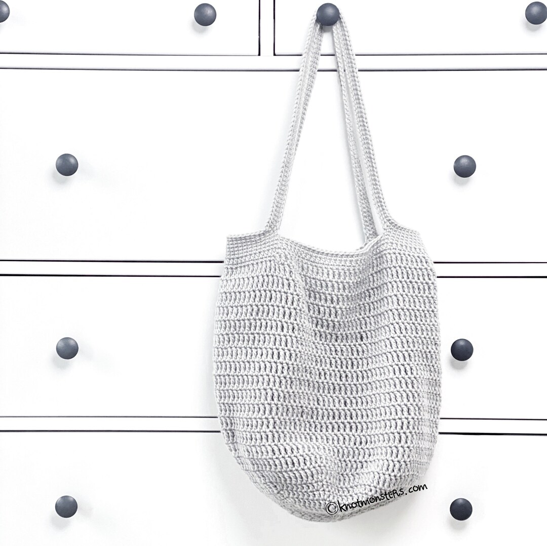 Farmer's Market Tote Bag Crochet PATTERN ONLY PDF Download Amigurumi ...