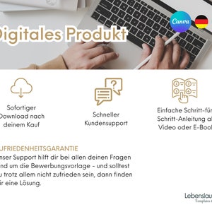 Wohnungsbewerbung modern Vorlage Bewerbung Wohnung Paar Single deutsch professionell Wohnungsbewerbung Vorlage Familie kreativ nur für Canva image 10