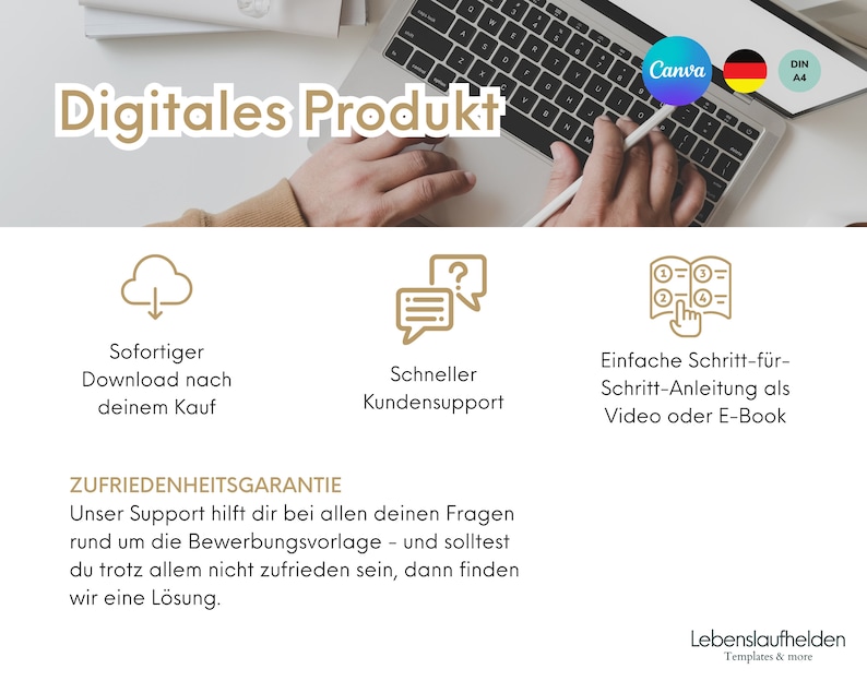 Wohnungsbewerbung modern Vorlage Bewerbung Wohnung Paar Single deutsch professionell Wohnungsbewerbung Vorlage Familie kreativ nur für Canva image 10