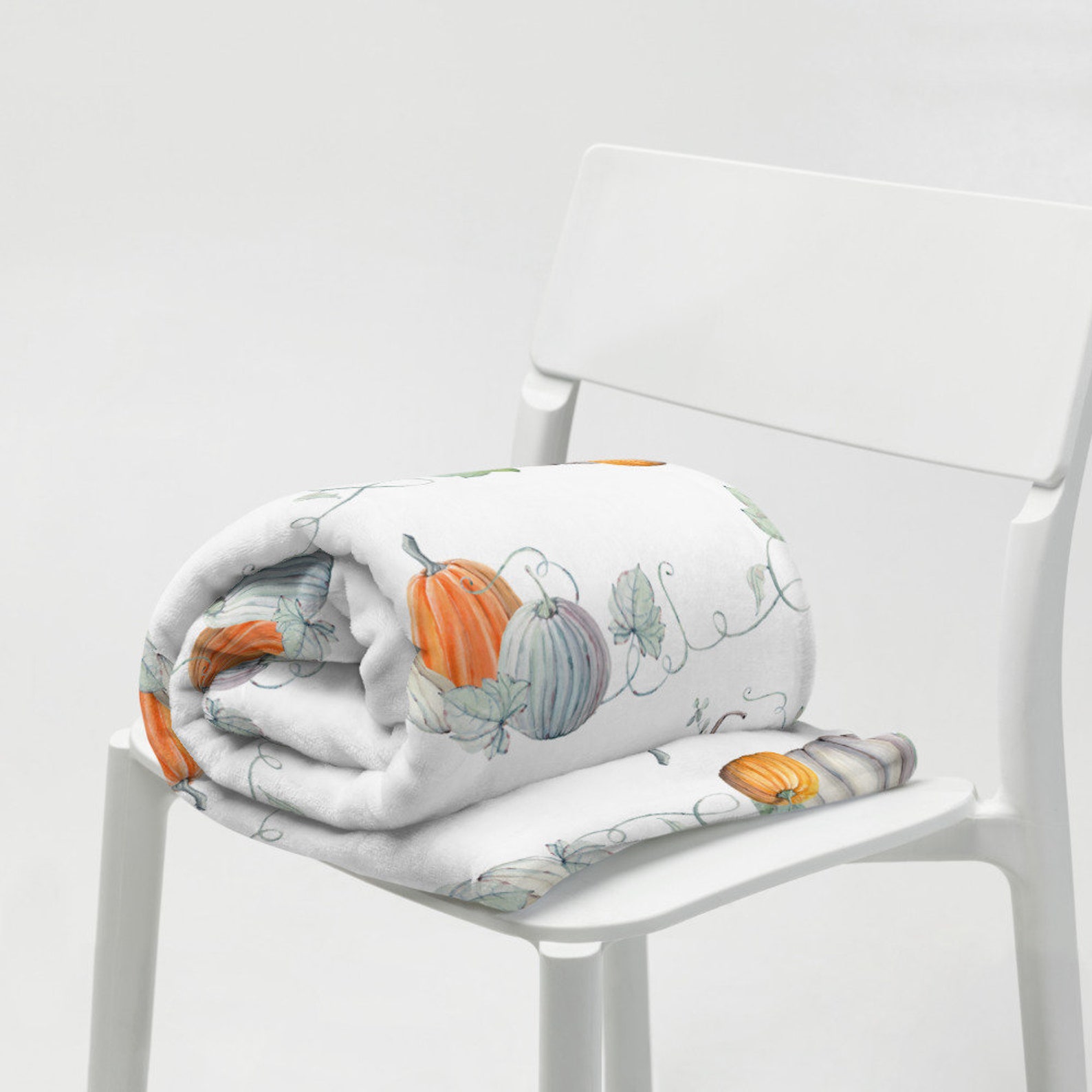 Fall Throw Blanket Autumn Throw Blanket Halloween Blanket Etsy