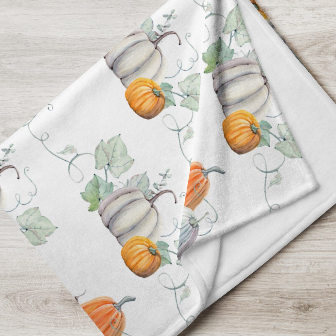 Fall Throw Blanket Autumn Throw Blanket Halloween Blanket Etsy