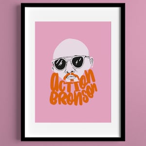 Action Bronson F*ck That's Delicious Art Print: Music Poster