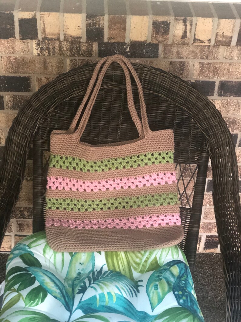 Ocean breeze beach tote