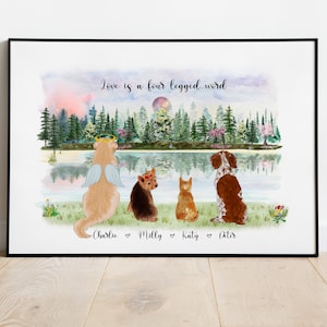 DIGITAL FILE: Furry friend, my best friend! Personalised Print, Bestie, Best Friend, Pets, Dogs, Cats, Animal Love, Dog Mom, Cat Mom