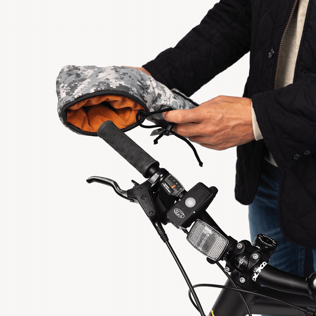 US Army Mogee Muffs Fleece Bike Handlebar Muffs for Flatbar Handlebar