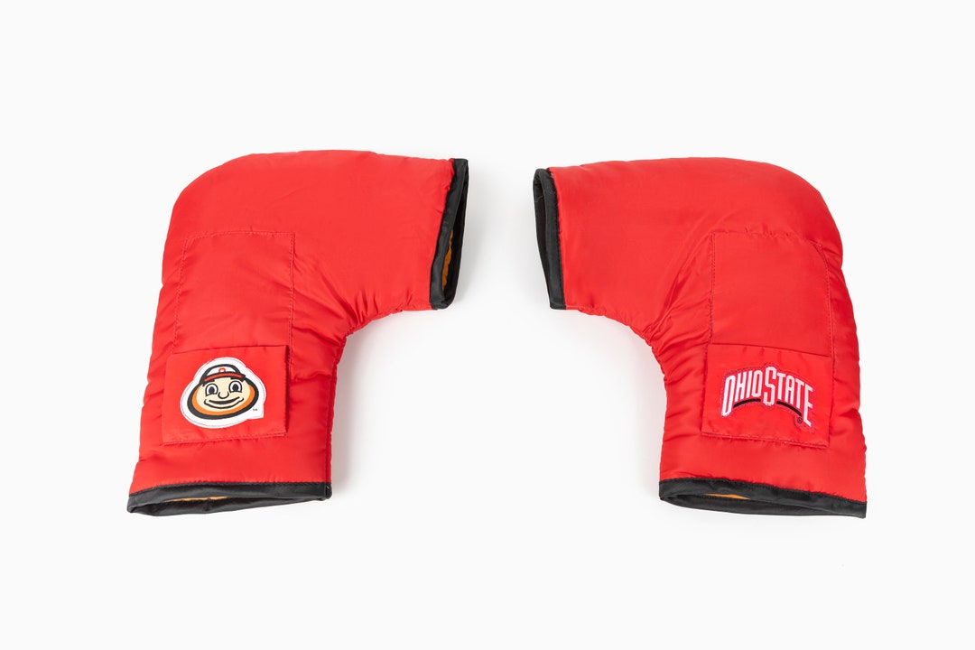 OSU Mogee Muffs Fleece Bike Handlebar Muffs for Flat Bar Handlebar