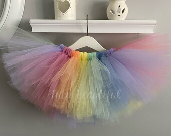 Pastel Rainbow Tutu