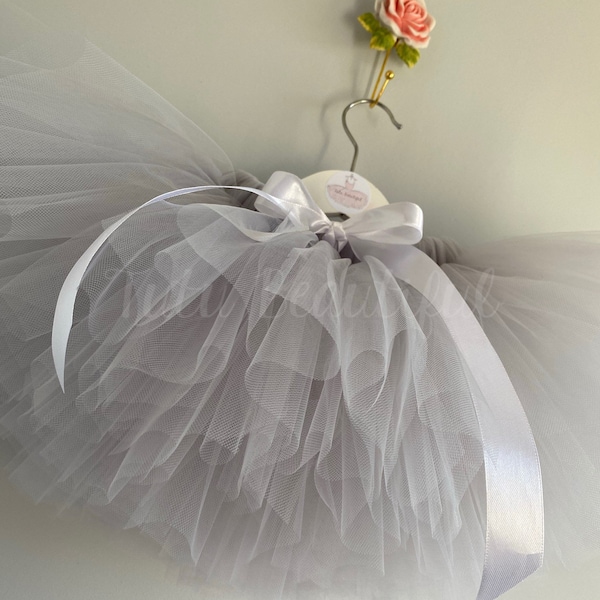 Silver grey tutu