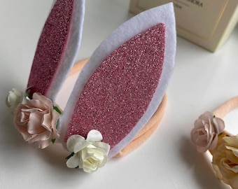 Diadema de orejas de conejo