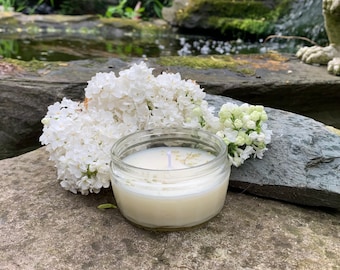 Recycled Glass Soy Jar Candles, Choose your own Scent