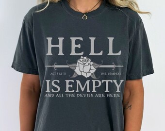 Shakespeare Shirt Shakespeare T Shirt Goblincore Goth Literary Shirt Dark Academia Clothing Shakespeare Tshirt Macbeth Shirt Goth Clothing