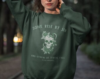 Shakespeare Sweatshirt Shakespeare Sweater Donkere Academia Trui Shakespeare Jumper Goblincore Kleding Whimsigoth Kleding Shakespeare Gifts