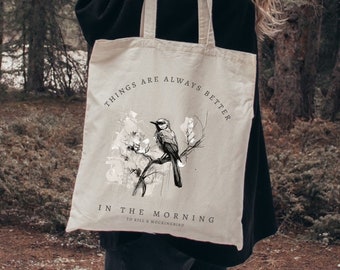 To Kill A Mockingbird Tote Bag Harper Lee Tote Bag Goblincore Tote Bag Literature Tote Bookish Gifts Light Academia Book Lover Booktok Merch