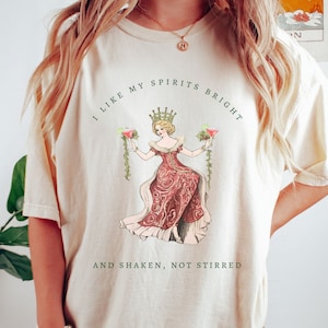 Victorian Holiday Sweatshirt A Christmas Carol Sweater Funny Alcohol Spirits Sweatshirt Charles Dickens Vintage Christmas Party Crewneck