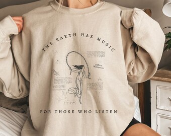 Shakespeare Sweater Shakespeare Shirt Light Academia Shirt Coquette Sweatshirt Dark Academia Clothing Poet Shirt Fairy Grunge Fairycore Top