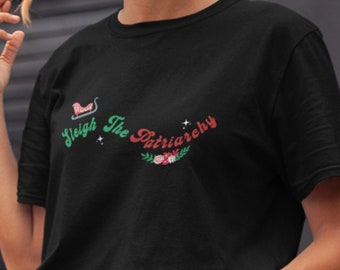 Schlitten das Patriarchat Feiertag feministisches Shirt Smash das Patriarchat T-Shirt Hex das Patriarchat brennen die feministischen Feiertag dazu
