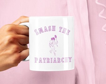 Smash The Patriarchy Mug Feminist Coffee Mug Hex The Patriarchy Burn The Patriarchy Gift For Her Retro Housewife Radical Feminist Mugs