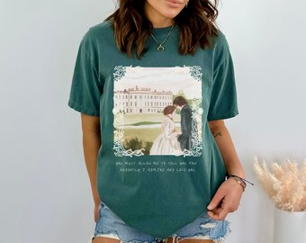 最も熱烈な高慢と偏見シャツ ジェーン・オースティンTシャツ ジェーン・オースティンギフト 本好きTシャツ ペンバリーシャツ 読書好きギフト 文学シャツ