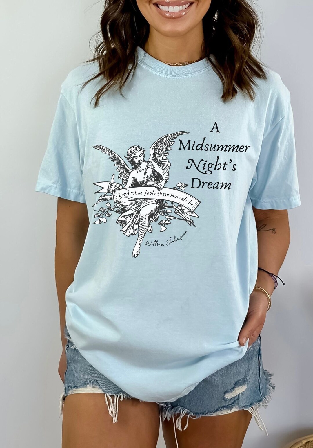 A Midsummer Nights Dream Shirt Shakespeare Shirt Angelcore Clothes ...
