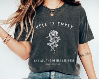 Shakespeare T Shirt Snake Tee Goblin Core Victorian Poet Shirt Fairy Grunge Light Academia Shirt Dark Angel Shirt Emo Goth Shakespeare Gifts