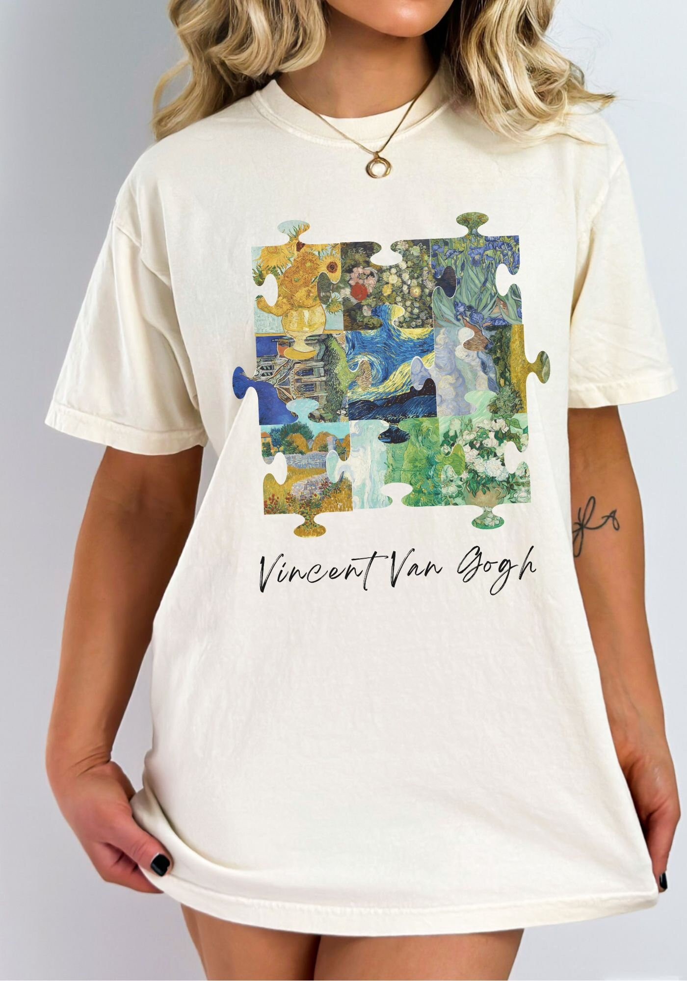 Vincent Van Gogh Shirt Van Gogh T Shirt Artsy Gifts Impressionist
