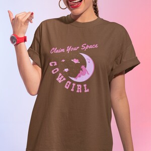 Space Cowgirl Shirt Disco Cowgirl Western Retro TShirt Indie Cowgirl Costume Howdy Space Cowgirl Outfit Cowgirl Aesthetic Clothes Y2K Tee