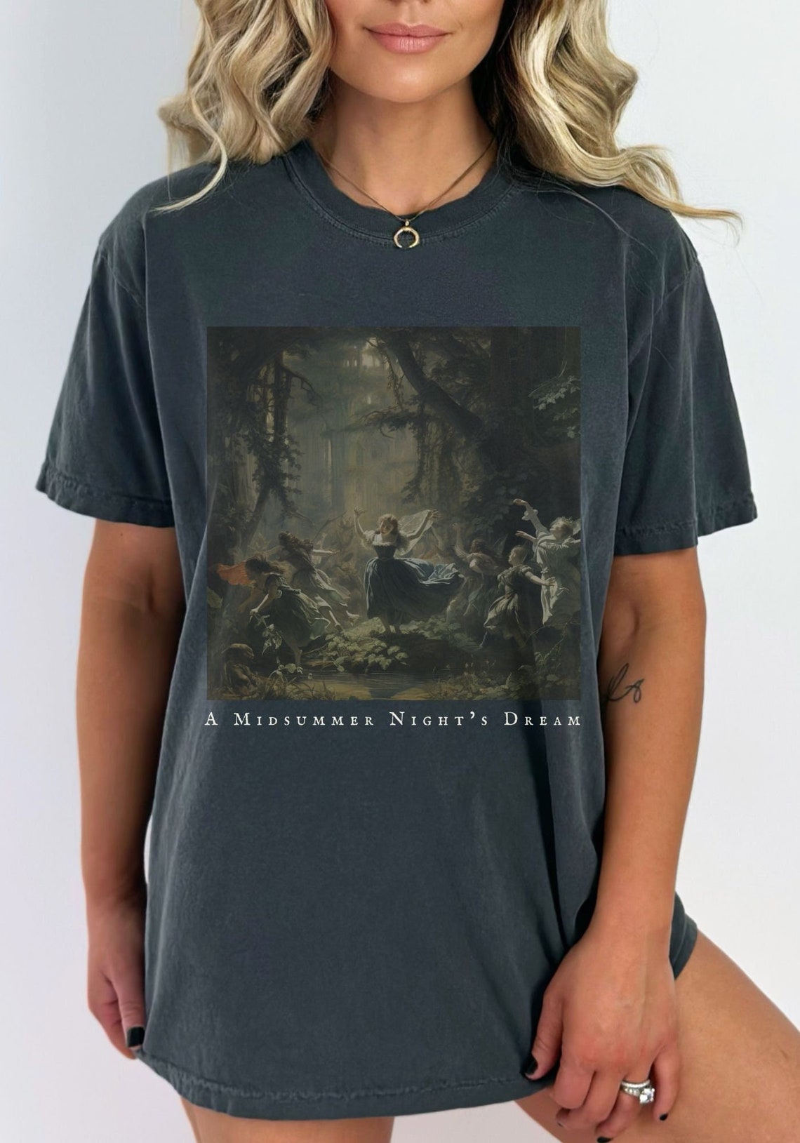A Midsummer Nights Dream Shirt Shakespeare Shirt Fairycore Clothing ...