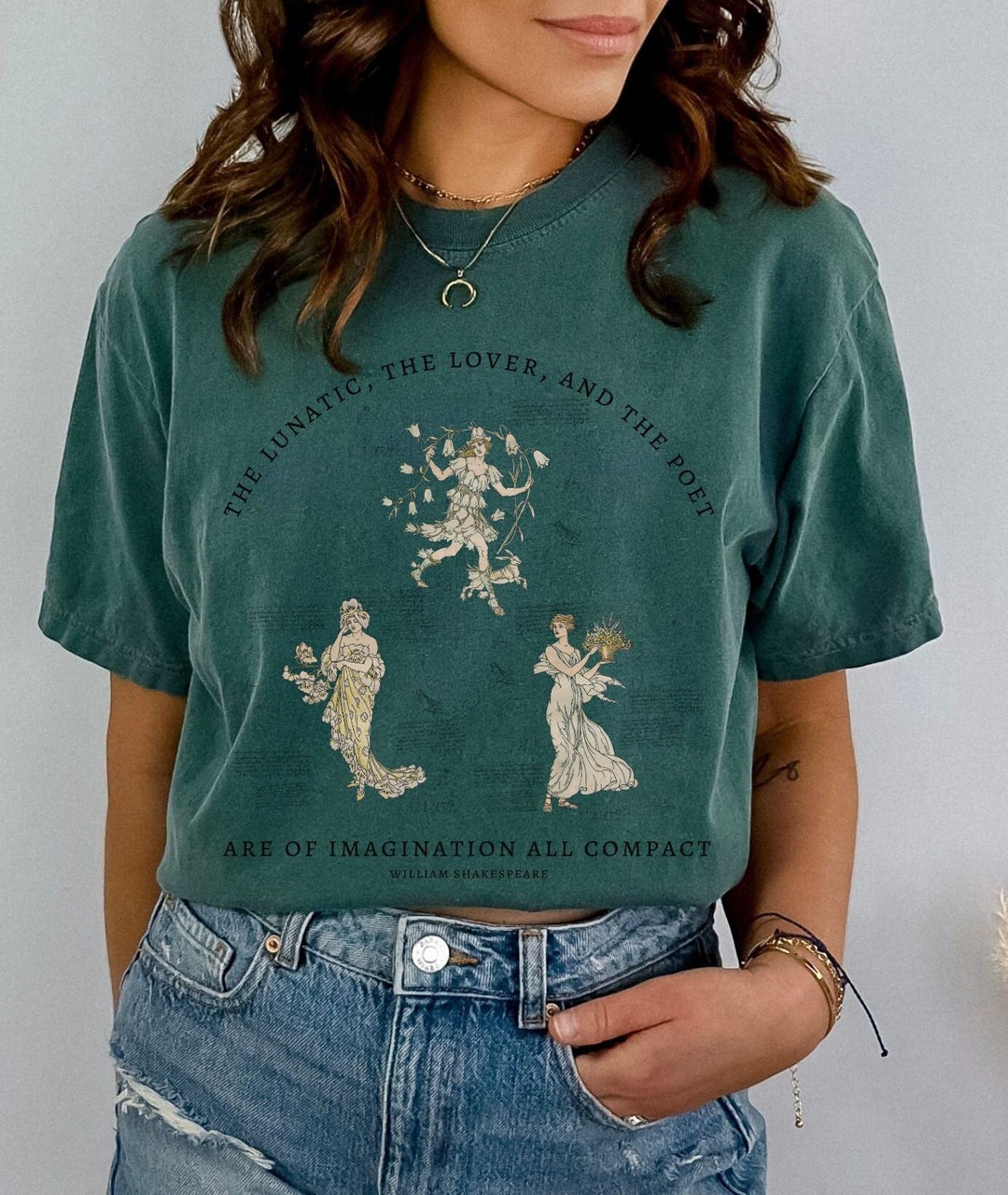 A Midsummer Nights Dream Fairy Grunge Shakespeare Shirt Sappho Shirt ...