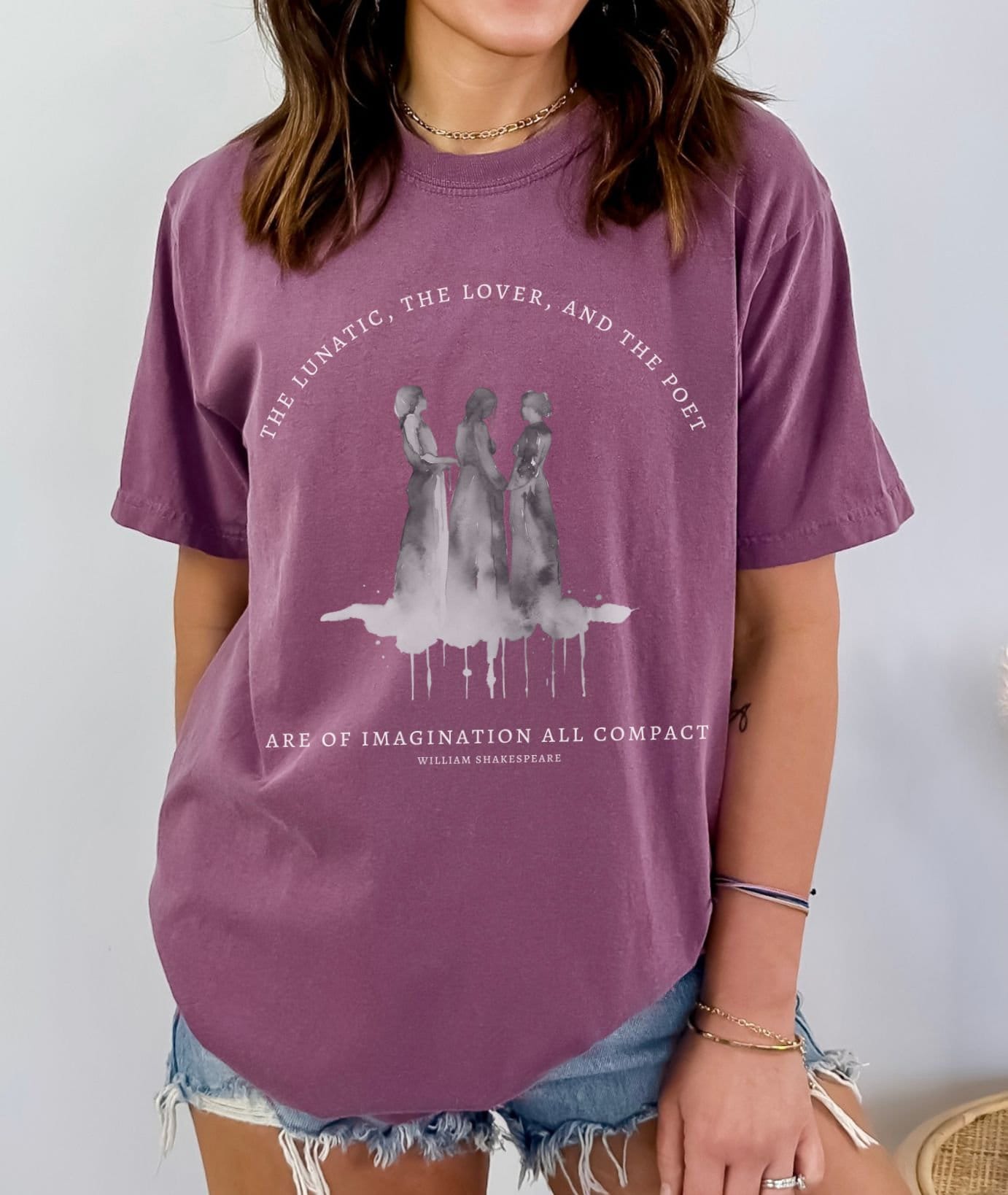 Shakespeare Shirt Midsummer Nights Dream Shirt Fairy Core Shirt Dark ...