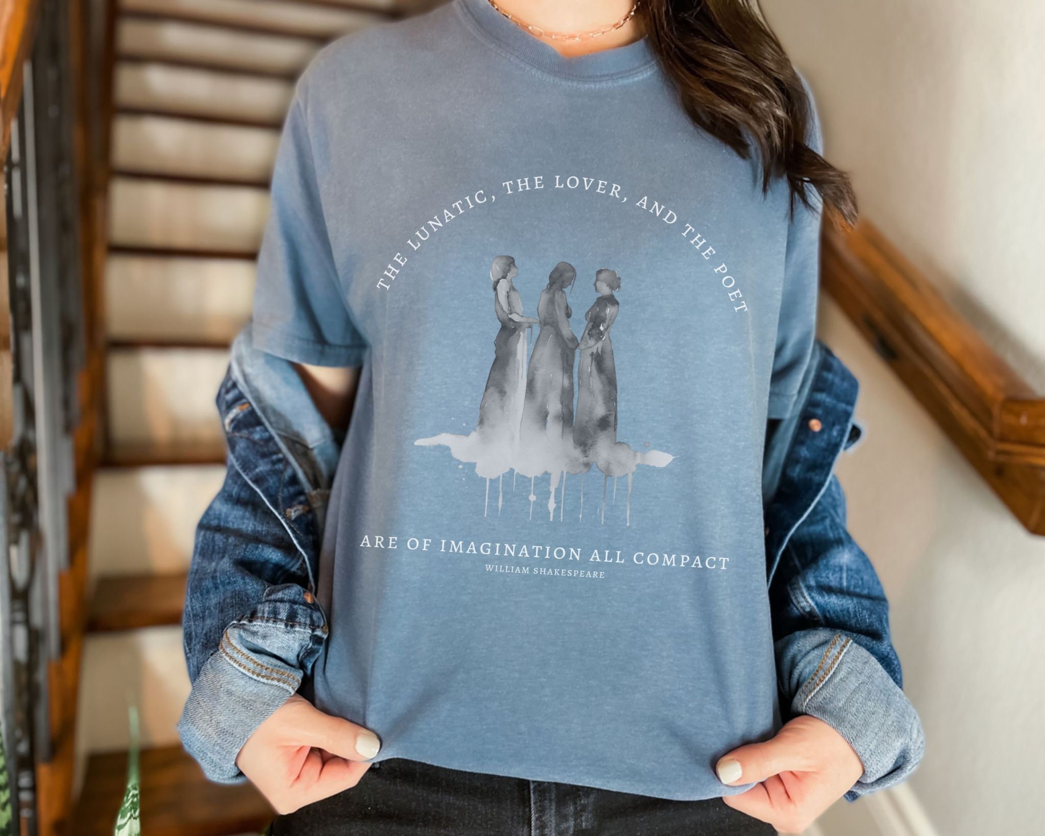 Shakespeare Shirt Midsummer Nights Dream Shirt Fairy Core Shirt Dark ...