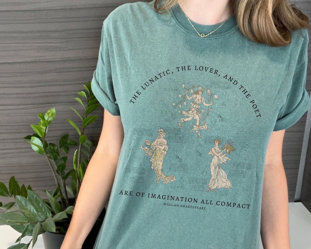 A Midsummer Nights Dream Fairy Grunge Shakespeare Shirt Sappho Shirt ...
