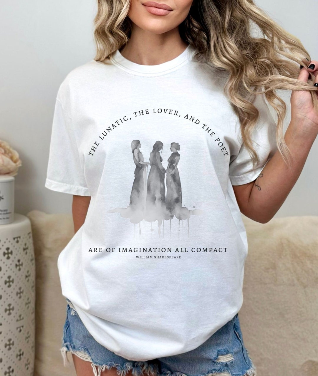 Shakespeare Shirt Midsummer Nights Dream Shirt Fairy Core Shirt Dark ...