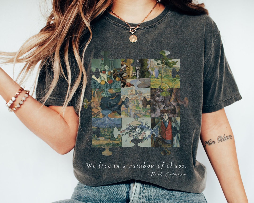 Paul Cezanne Painting T Shirt Famous Artwork Shirt Gift for Artist 