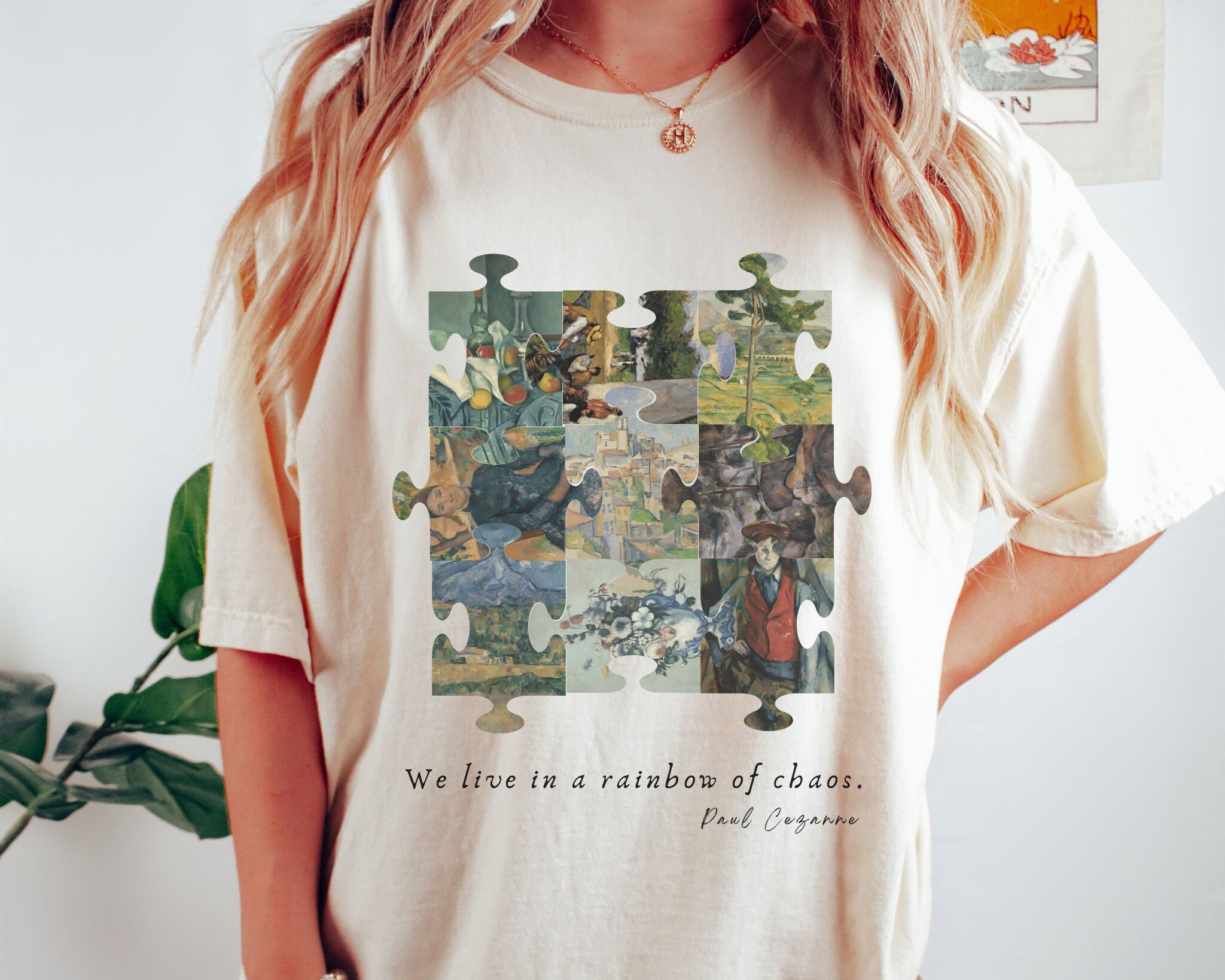 Paul Cezanne Painting T Shirt Famous Artwork Shirt Gift for Artist 