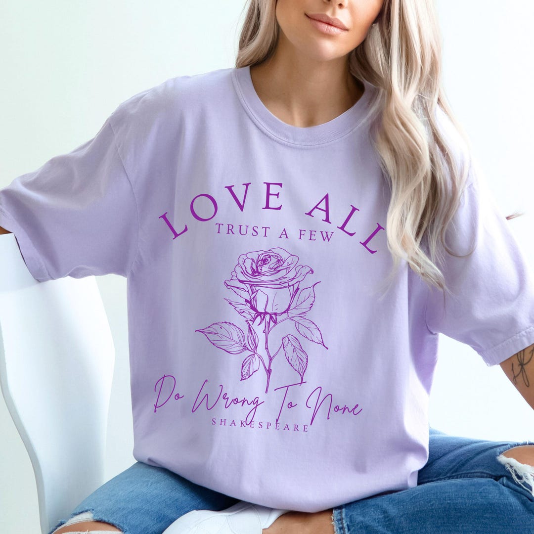 Shakespeare T Shirt Shakespeare Shirt Shakespeare Quote Theatre Actor ...